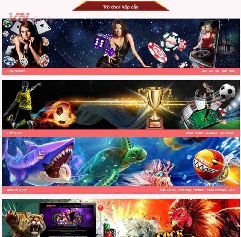Sản phẩm cá cược của công ty game 007Win - 007Win